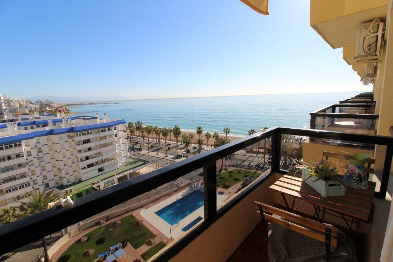 1St Line Beach Apartment Aloha Sun ベナルマデナ エクステリア 写真